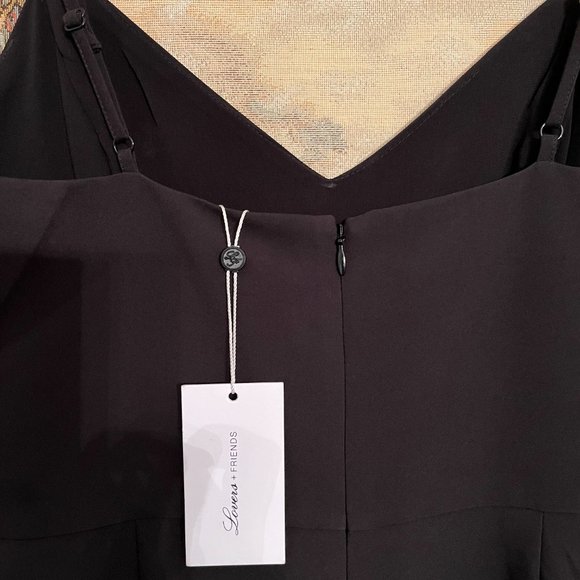New W Tags—Lovers + Friends Black Jumpsuit from Revolve MEDIUM & LARGE AVAILBLE - Picture 5 of 6